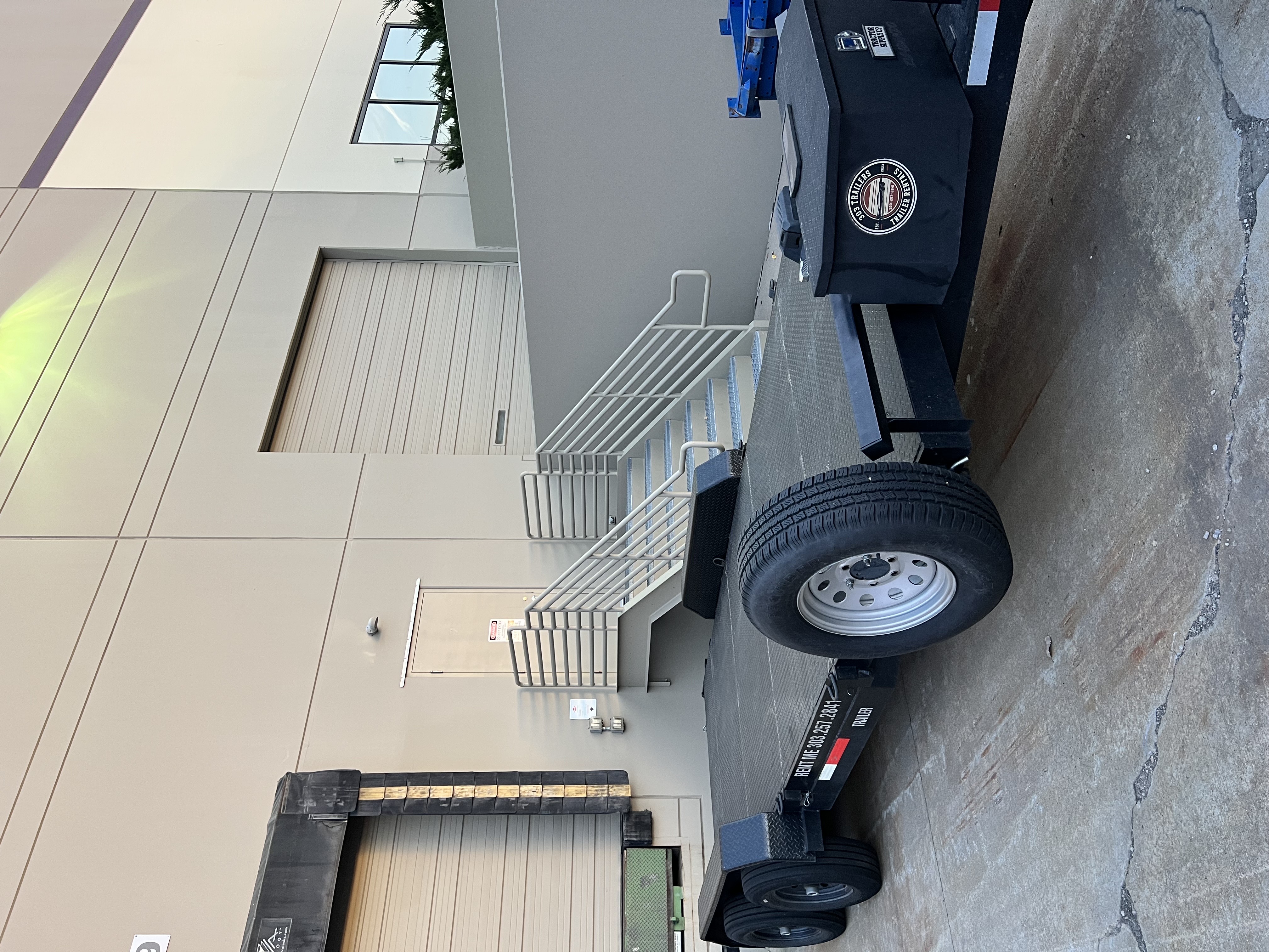 20ft Long 82" Wide Car Hauler thumbnail view 3 - car hauler trailer rental